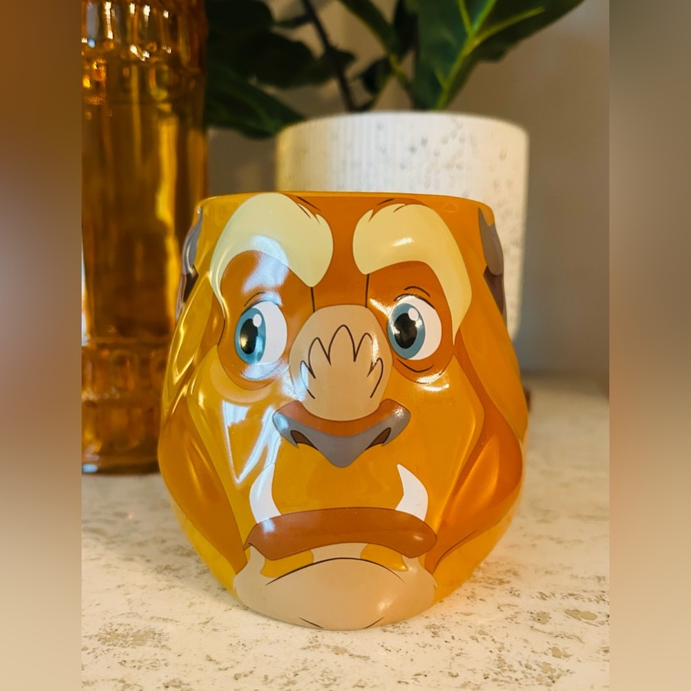 Disney Parks Beast Face Mug Beauty and the Beast  19 oz. Ceramic